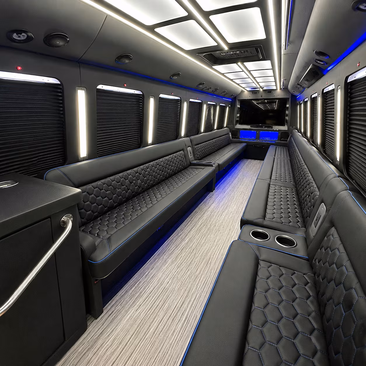 fan bus rentals to clippers and lakers games at crypto com arena