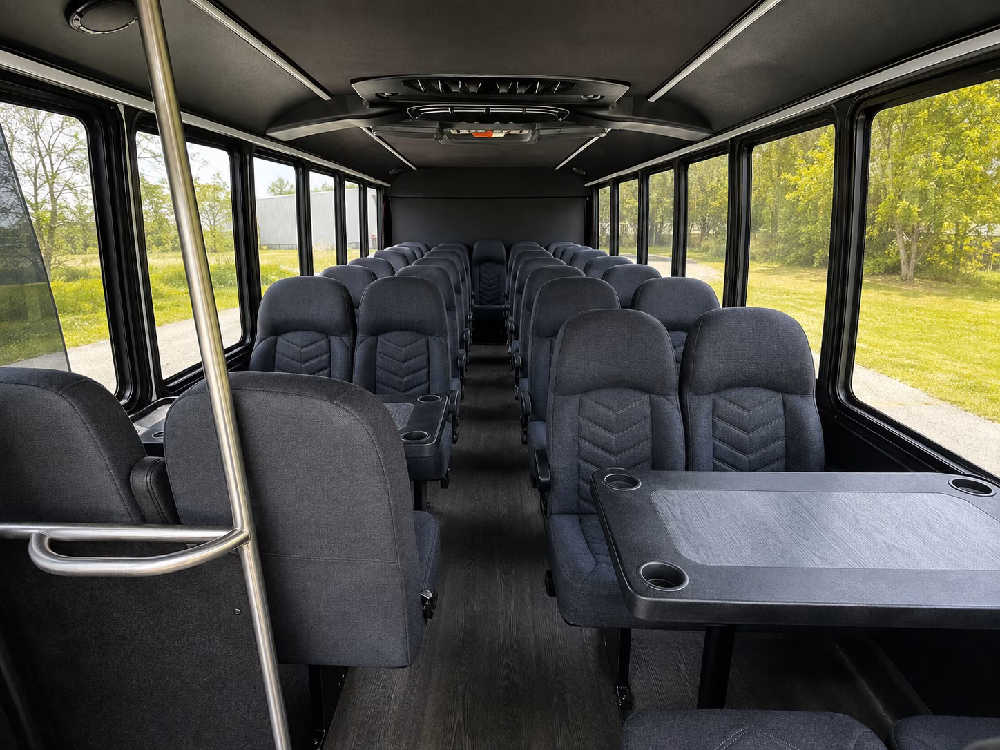 hemet 20 passenger minibus interior