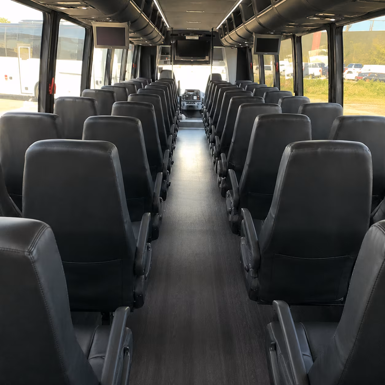 hemet 30 passenger minibus interior