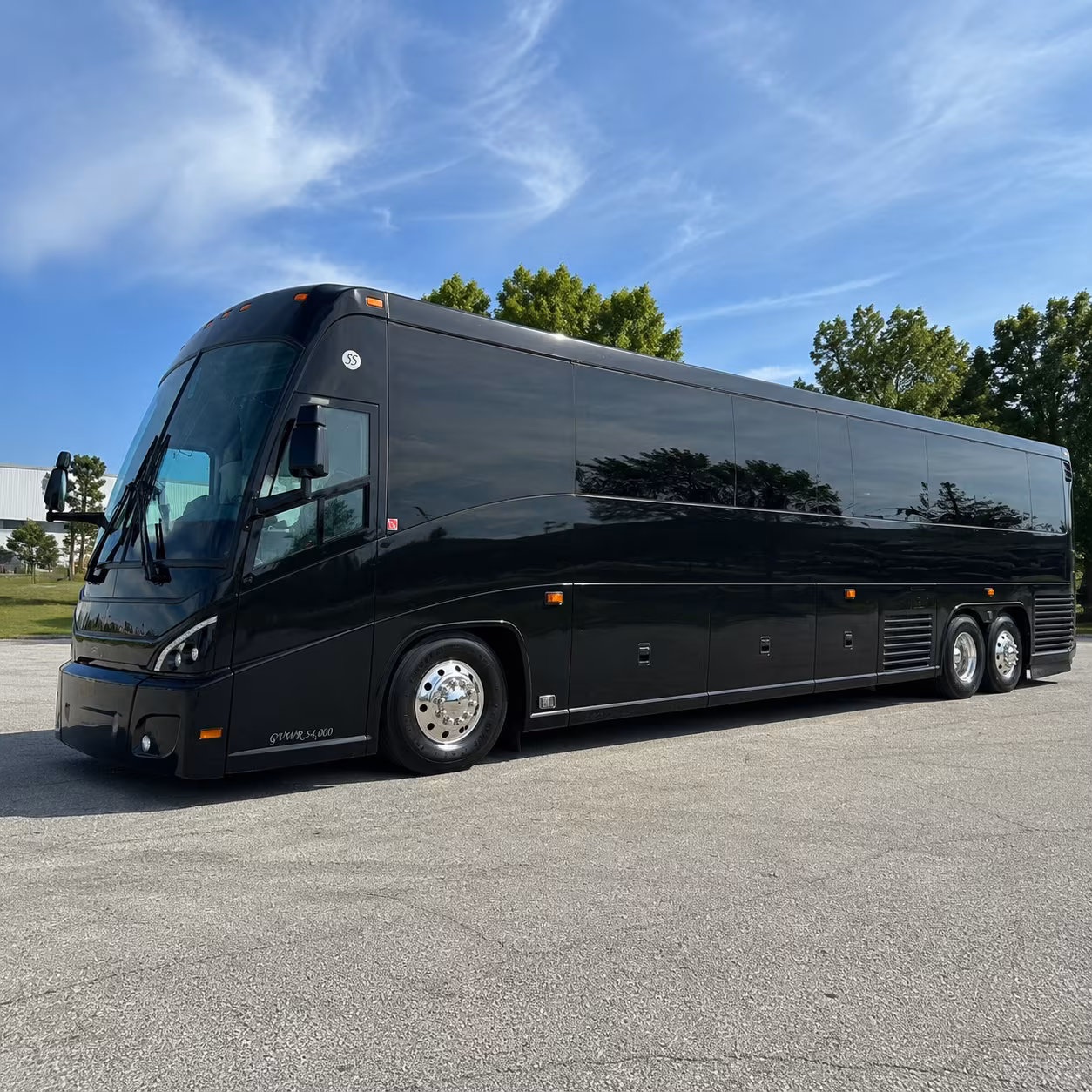 hemet 47 passenger charter bus