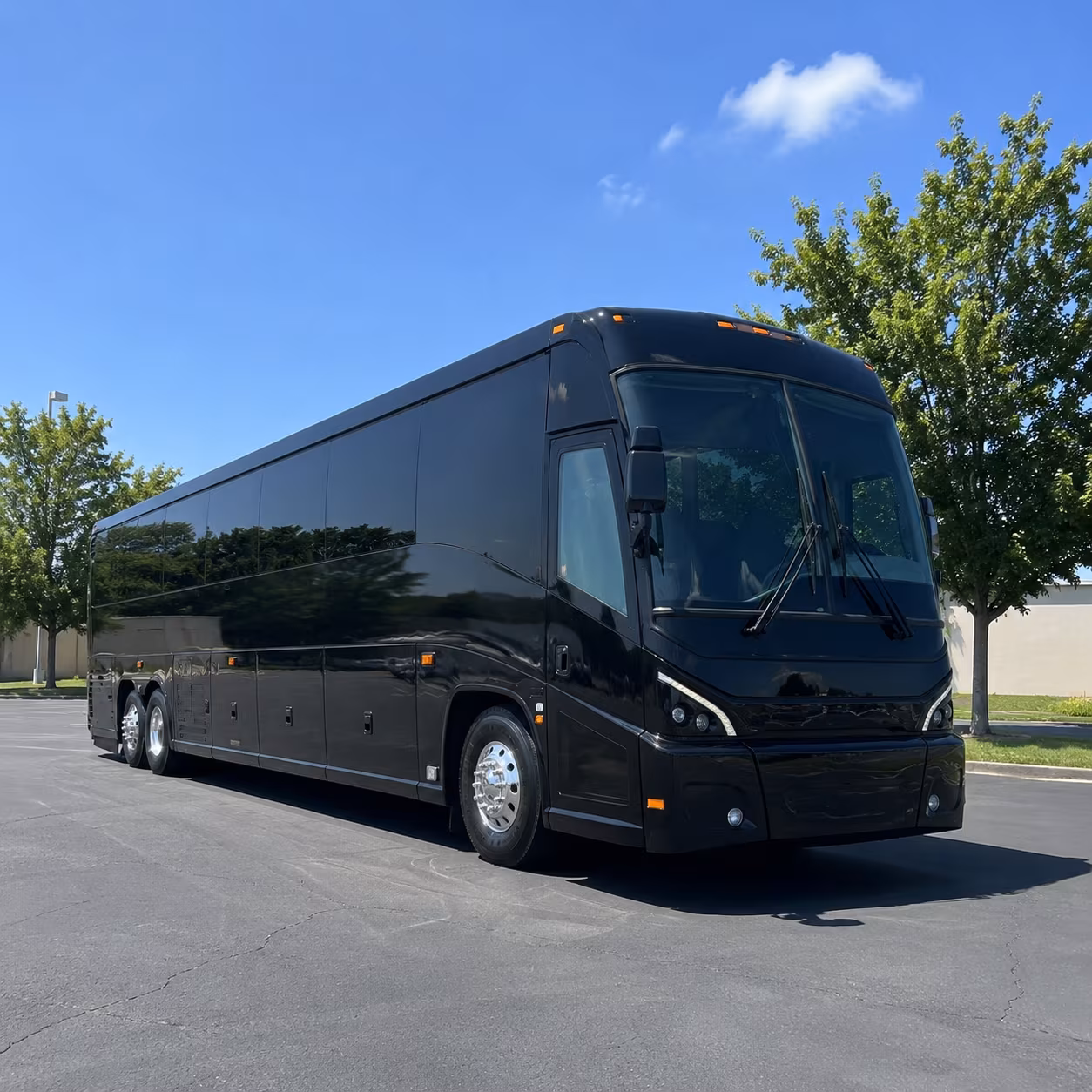 hemet 56 passenger charter bus