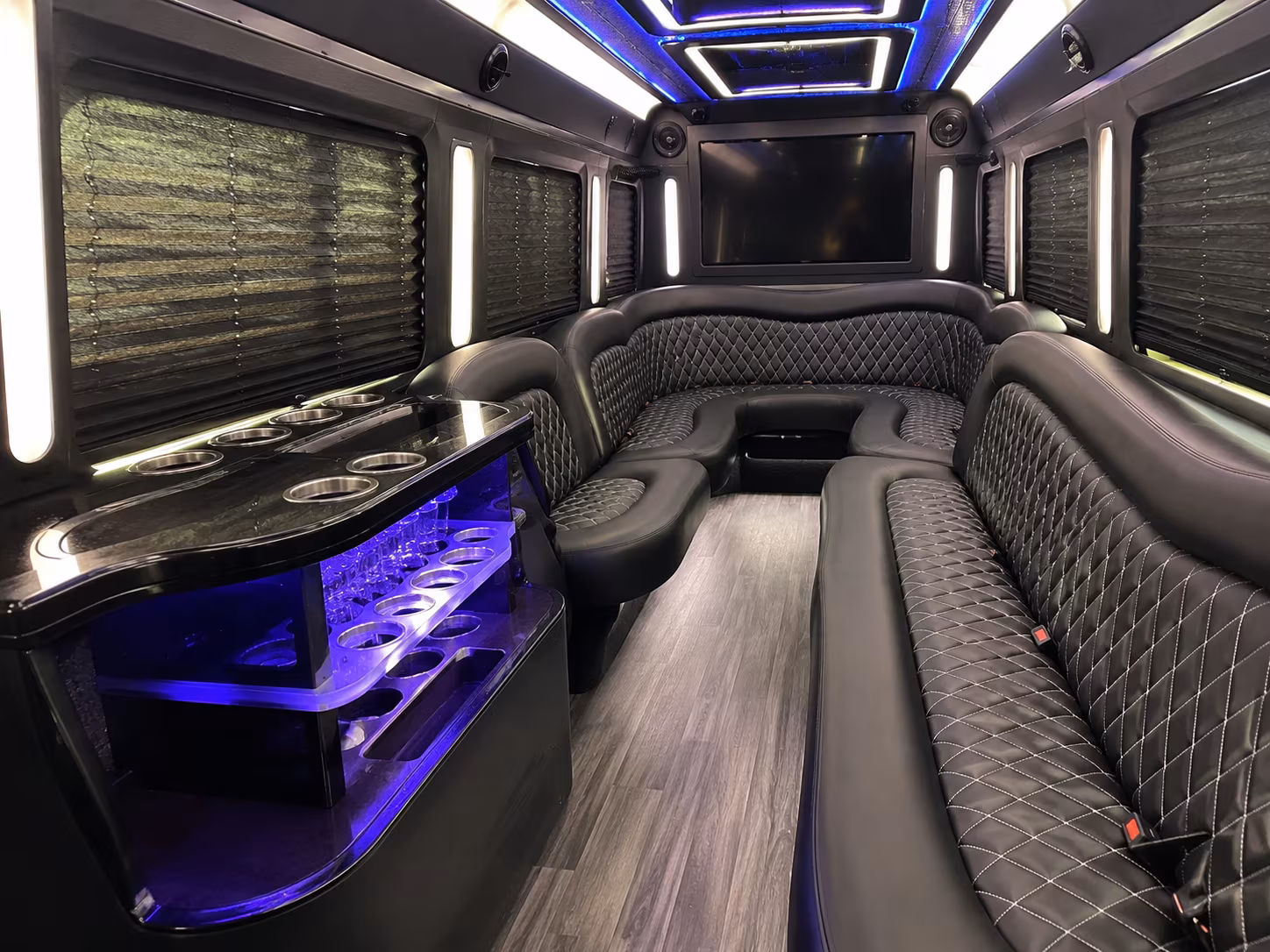 hemet sporting event party bus rental